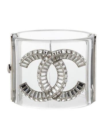 chanel lucite cuff replica|chanel clear cuff bracelet.